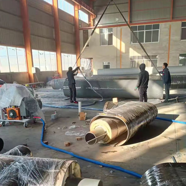 耐磨管道聚脲 液壓噴涂機(圖4) 聚脲管道防腐無溶劑聚氨酯噴涂案例